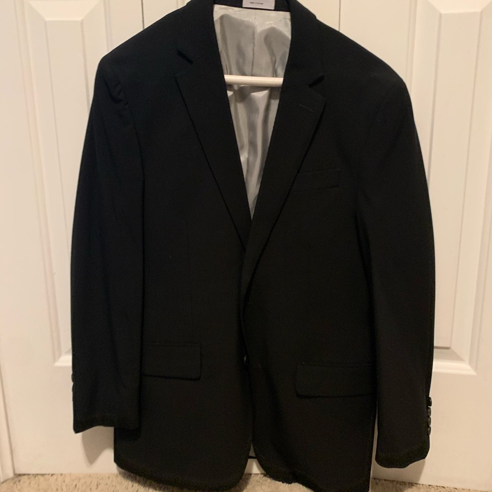 Slim Fit Black Suit 38 Regular/33x30